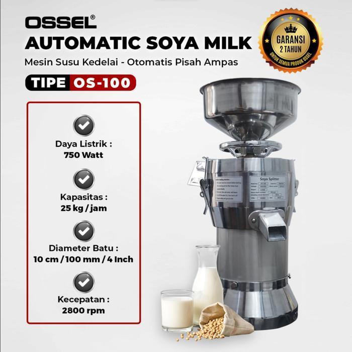 Mesin Penggiling Kedelai Soya Splitter Mesin Susu Kedelai