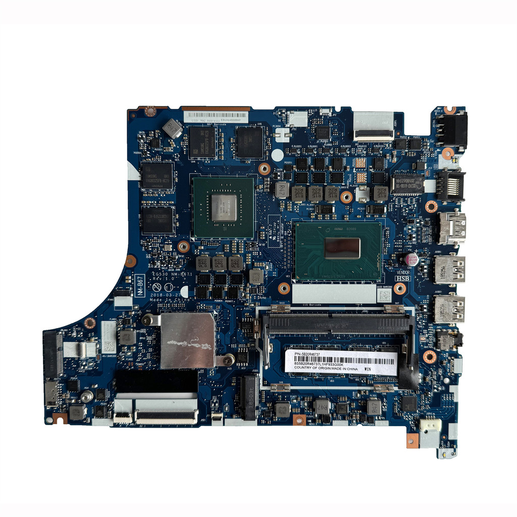5B20R46737 Used For Ideapad 330-15Ich 330-17Ich Laptop Motherboard Nm-B671 With I5 I7 + Gtx1050 Ddr4