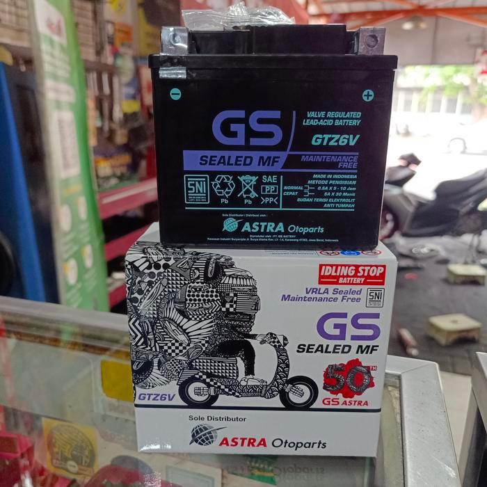 Aki Gs Vario 125 150 Gtz6V