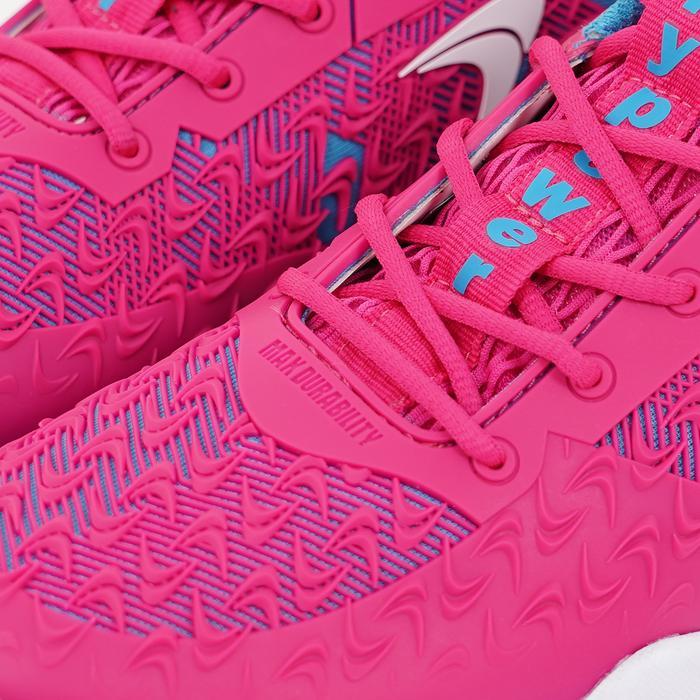 Flypower New Dieng Sepatu Olahraga Badminton Pink / Sky Blue / White