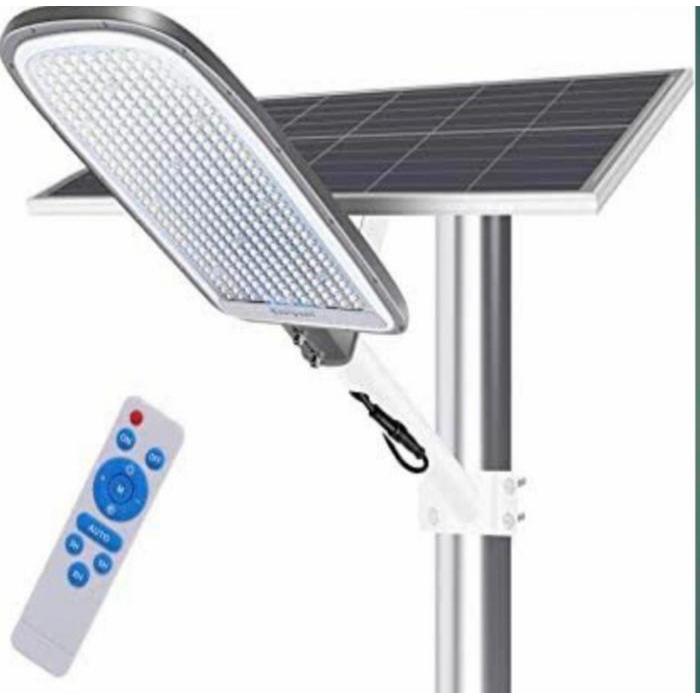 Lampu jalan solar cell 200 watt PJU solar panel besar 200 watt 2in1