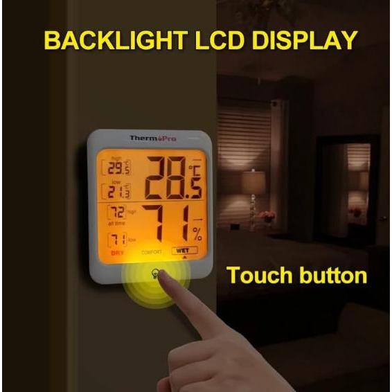 Thermopro Tp53 Hygrometer Thermometer Termometer Higrometer Tp-53