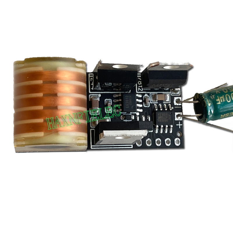 DC 7V-28V 24V To 15KV-20KV High Frequency AC High Voltage Generator Inverter Boost Spark Arc