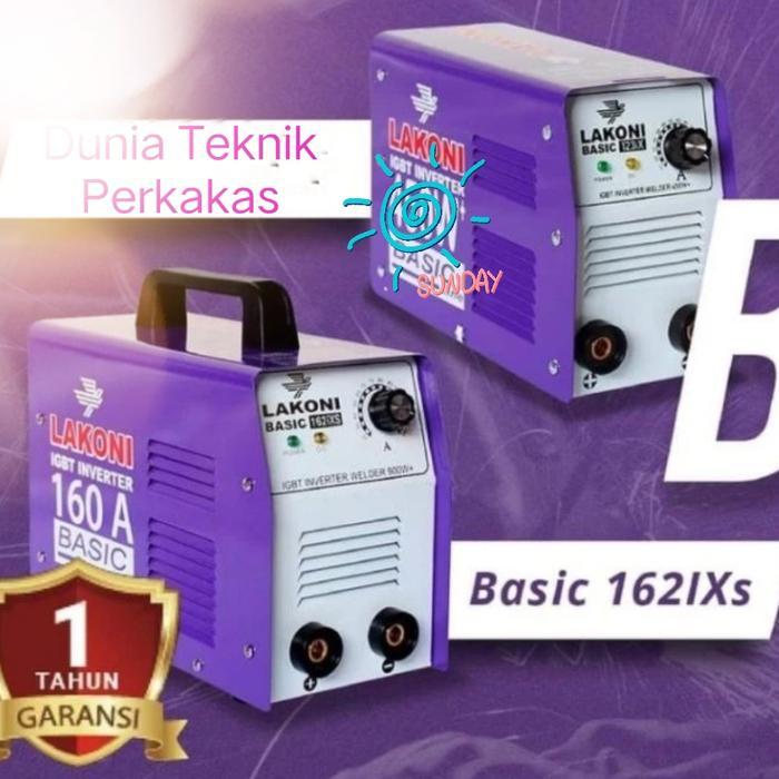 WeldingMaster- Mesin Las 900 Watt 160A Lakoni Basic 162 Ixs