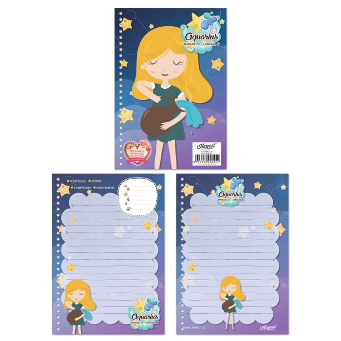 Loose Leaf / Kertas Binder Harvest A5 Zodiac