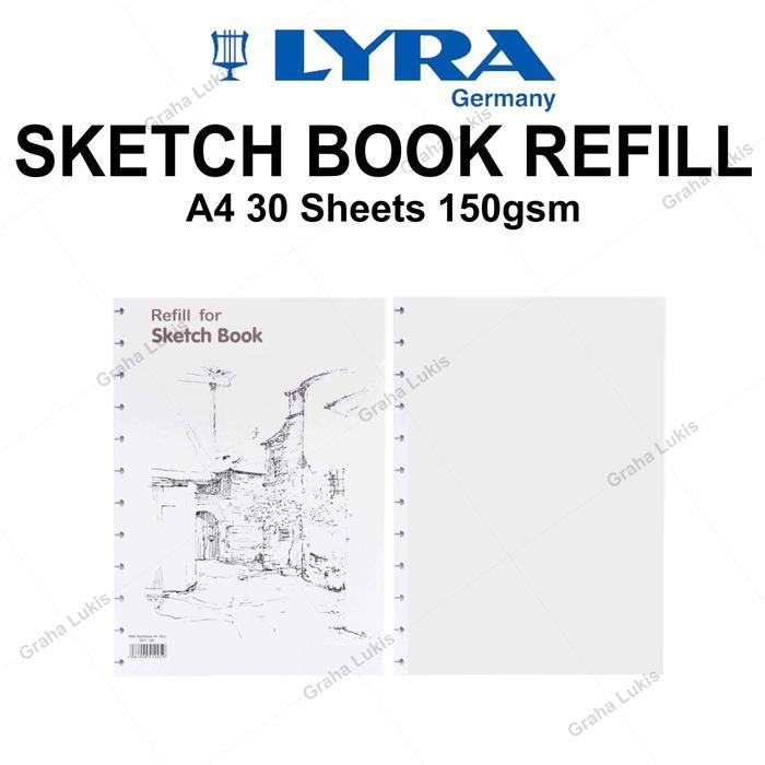 Lyra Sketchbook A4 / Refill Sketchbook A4 Promo Premium