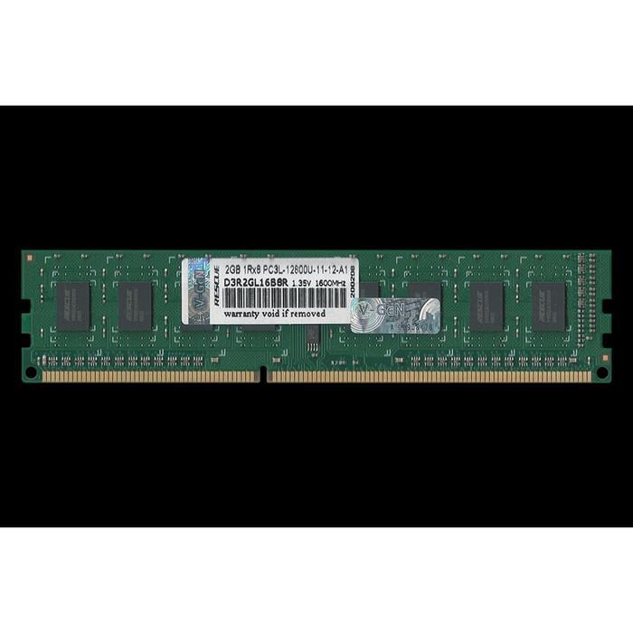 V-GEN RAM DDR3/DDR3L 2GB 12800 RESCUE LONGDIMM - MEMORY RAM PC VGEN