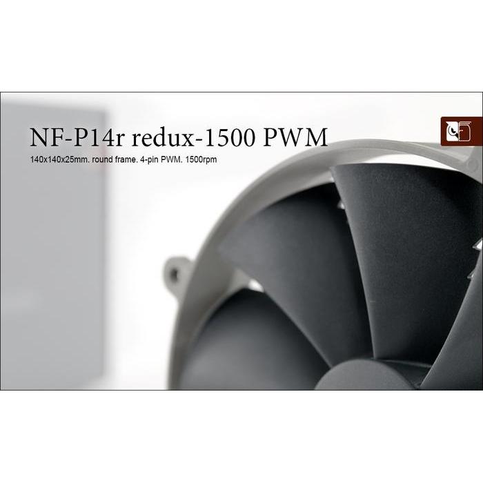 NOCTUA NF-P14R REDUX-1500P PWM - 140MM / 14CM PWM FAN CASE 1500RPM