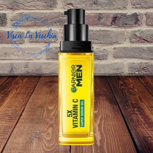 Garnier Men Turbo Bright Super Serum Gel 5X Vitamin C