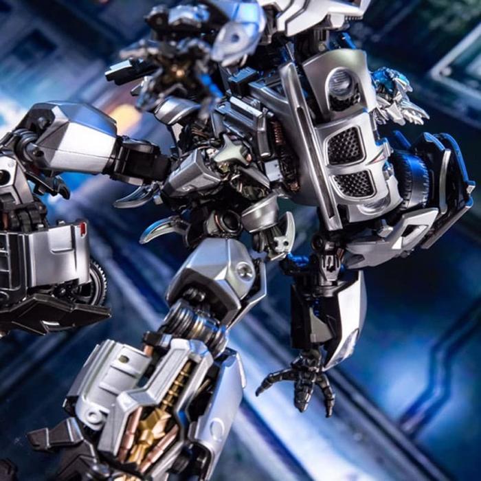 Bmb Aoyi Mech Ls-18 Silver Phantom Mpm9 Transformers Ls18 Autobot Jazz Kode 1102