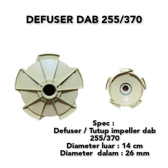 DEFUSER DAB 255 (sparepart pompa air )