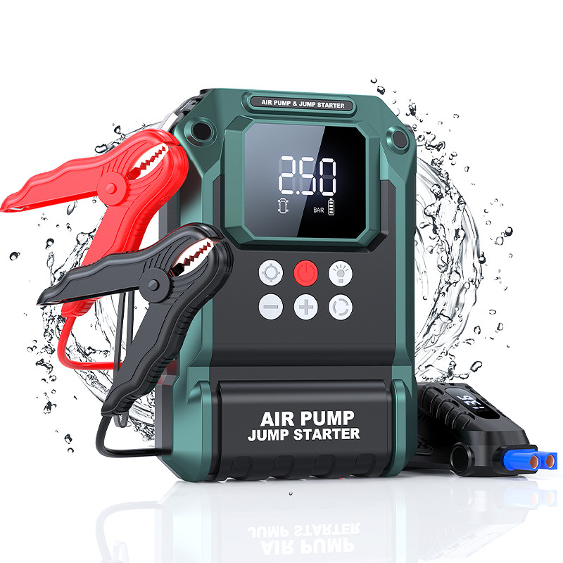 Jump Starter Jump Box With Air Compressor 5000A Air Pump Jump 150Psi Jump Starter Pack With