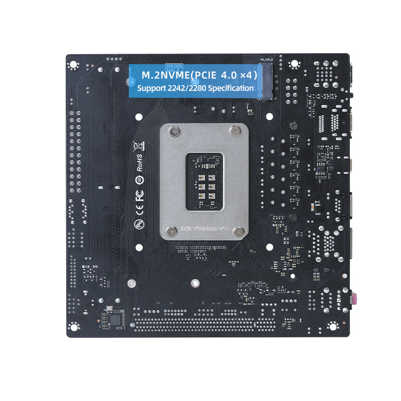 Erying Itx Desktop Motherboard Set With Onboard Core Cpu Interposer