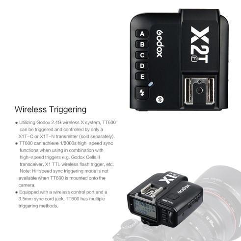 Godox Flash Tt600 & Charger Lcd Baterai Aa 2100Mah Enelong