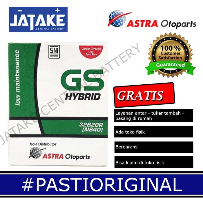 Aki Mobil Xenia Ns40 Gs Astra Hybrid