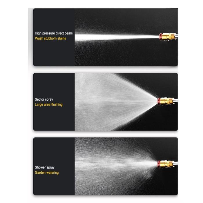 LBX PORTABLE ALAT SET CUCI MOBIL JET WASHER WATER SPRAY GUN CORDLESS