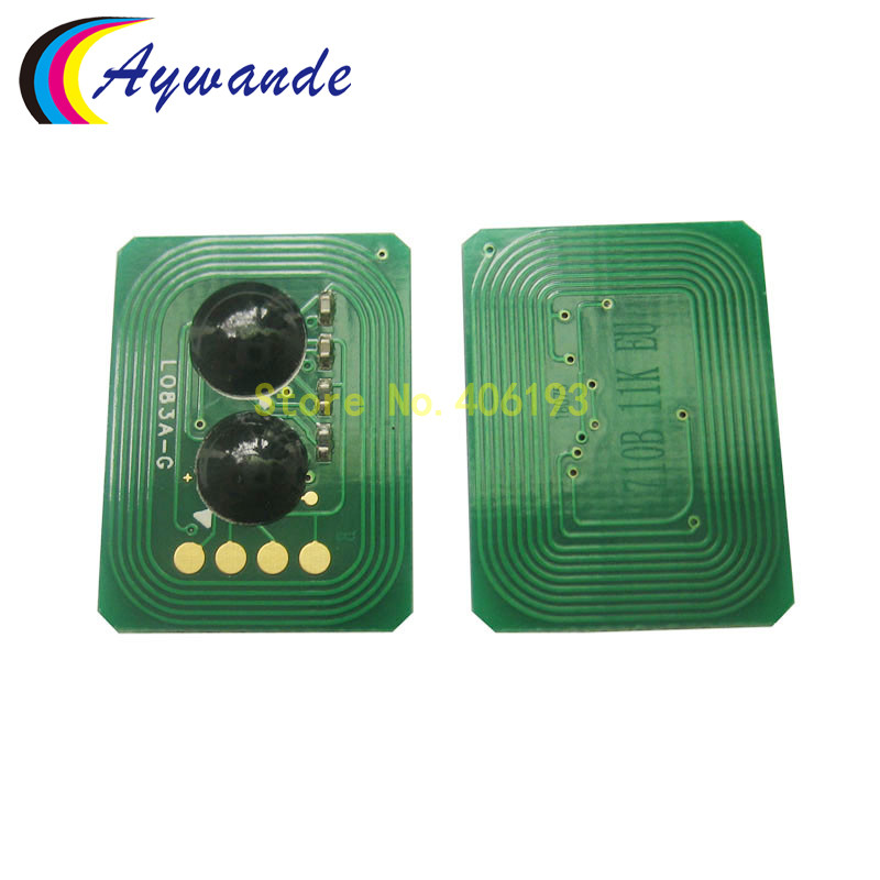 4X Toner Cartridge Chip For Oki Corefido C710 C711 C711Wt Reset Chip