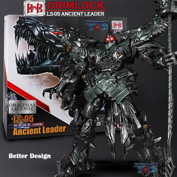 SALE ACTION FIGURE TRANSFORMERS GRIMLOCK BMB LS-05 ANCIENT LEADER DINOSAURS READYY