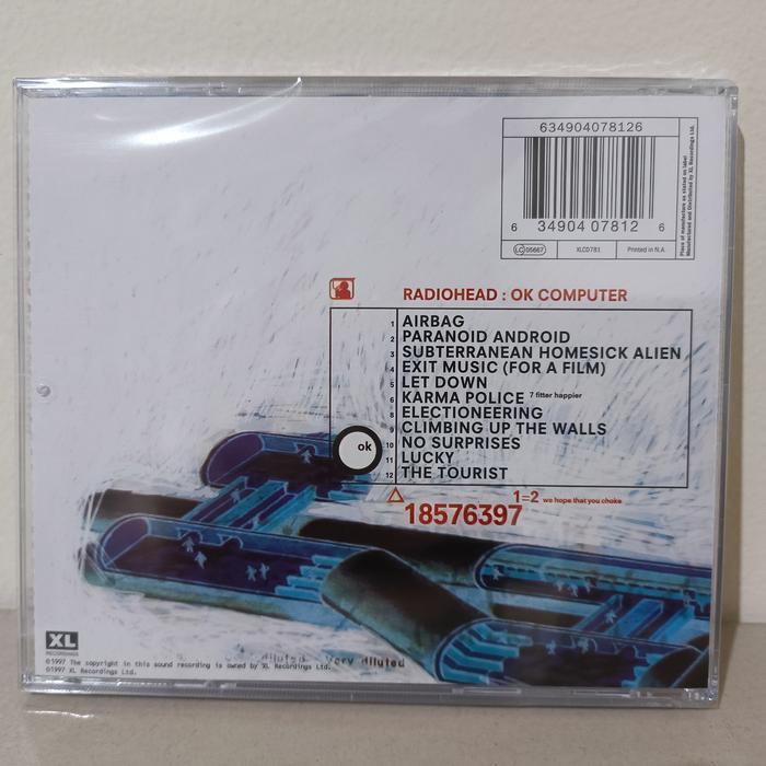 CD Radiohead Ok Computer 1CD