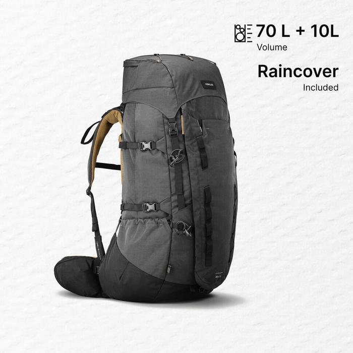 Decathlon Forclaz Ransel Trekking Pria Mt900 Symbium - 70+10L - 8751964