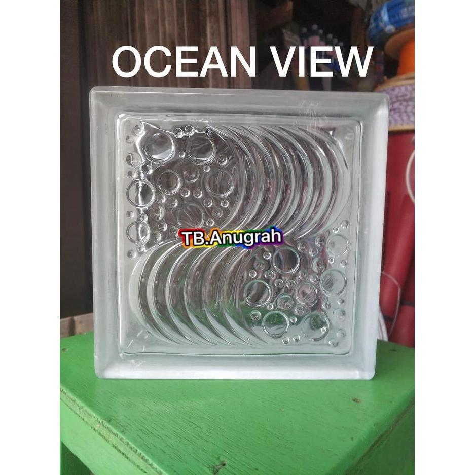 porxx- Glass Block Gelas Blok Diamond Mulia Kaca- Kaca Roster Box 20X20