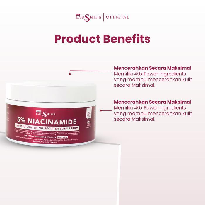 BYTXX- Laushine - Ultimate Glow Set - Overnight Intense Whitening Booster Lotion + Infused