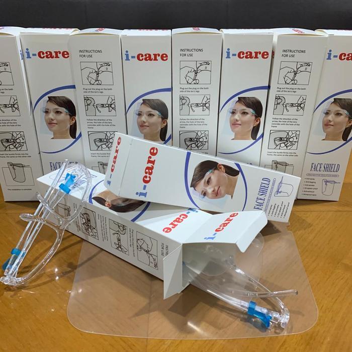 GROSIR FACE SHIELD NAGITA KEKINIAN 002 PELINDUNG WAJAH PLUS BOX