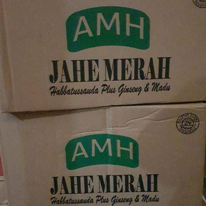 -Terlaris Jahe Merah AMH (1 dus) isi 20 renceng x 12 sachets - Gratis Ongkir