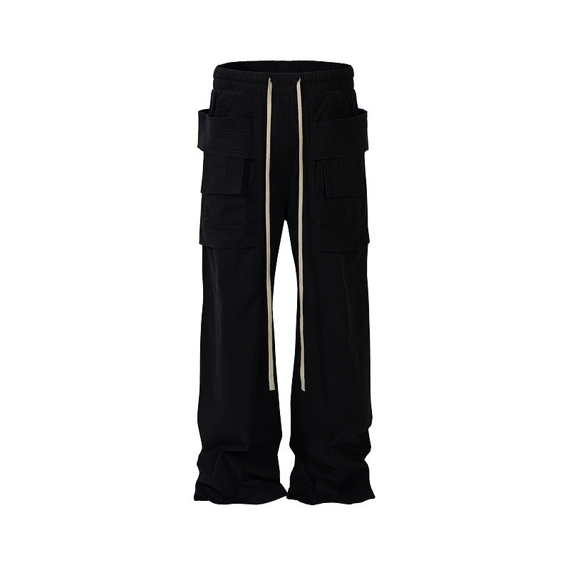 New Men 2024 Rick Tactical Paratrooper Cargo Comfortable Cotton Parkour Sweat Casual Pants