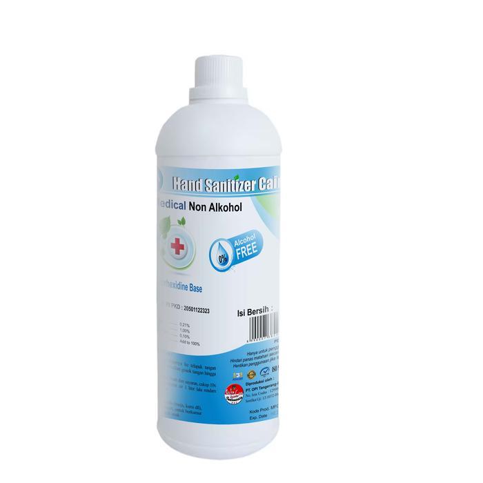 h06a- Hand Sanitizer Medical Cair Alkohol Tanpa Wangi 5 Liter Kod.Osb-Hs38