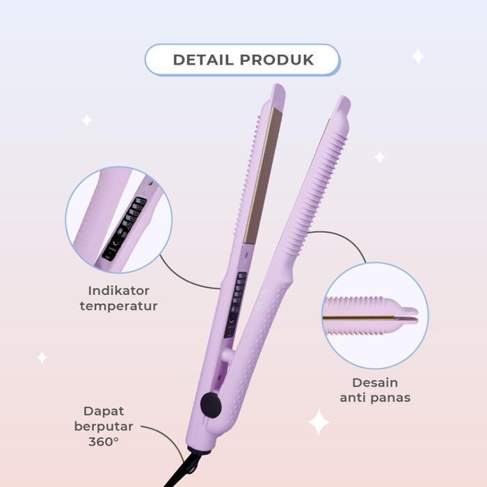 GLAM - NVMEE Saturn Hair Styler - Catokan Pelurus Rambut