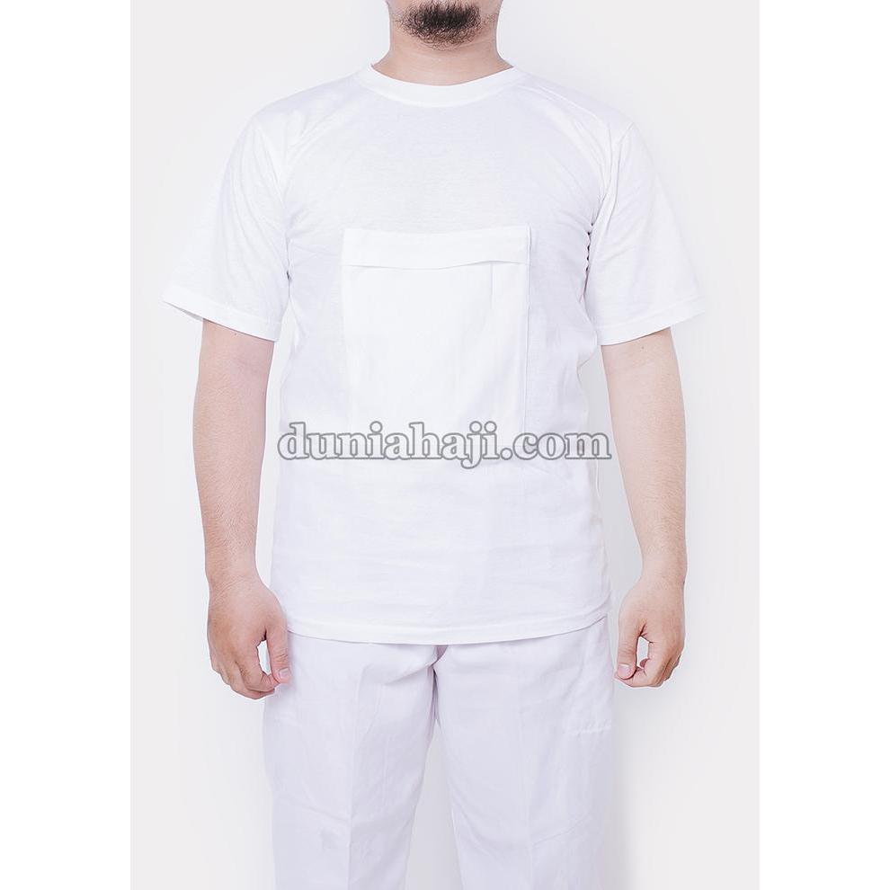 MUSLIMPEDI- Kaos Haji Pria / Baju Haji Pria Termurah