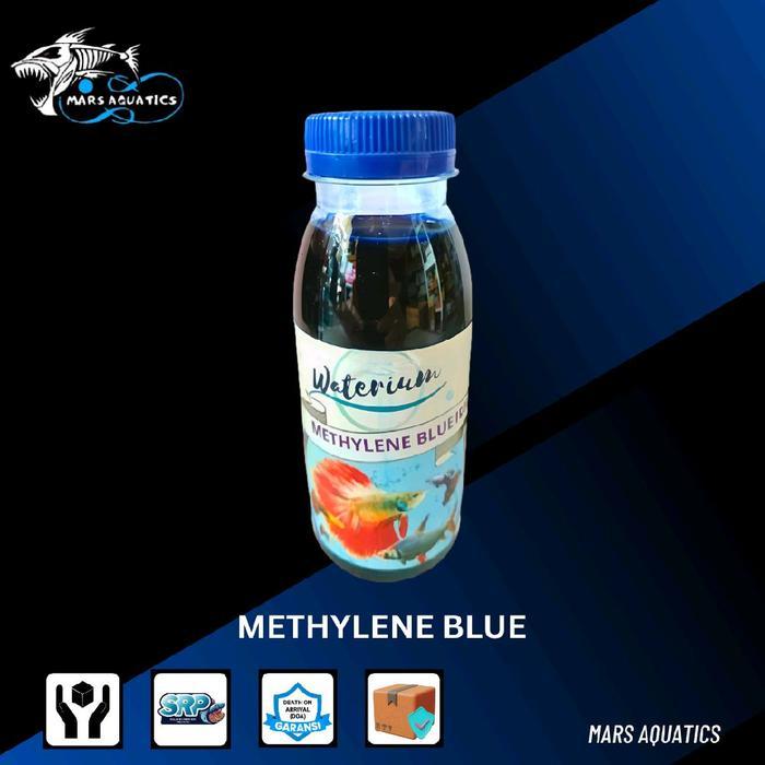 Obat Ikan Obat Biru Jamur Ikan Cupang Guppy Tetra White Spot Blitz Methylene Blue Metilin