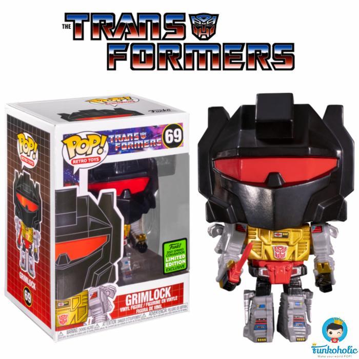 Funko POP Retro Toys The Transformers - Grimlock [ECCC Exclusive] #69