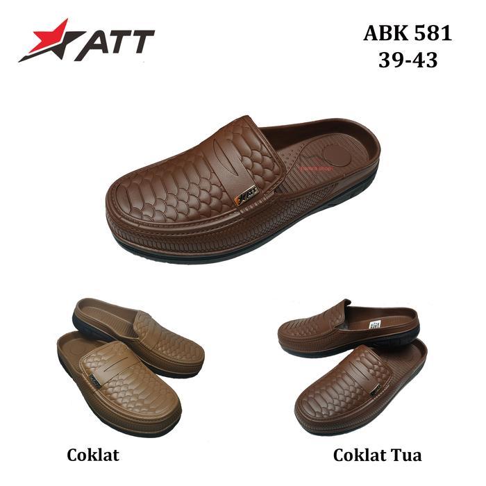 ATT ABK 581 Sepatu Sandal Slop Karet Pria