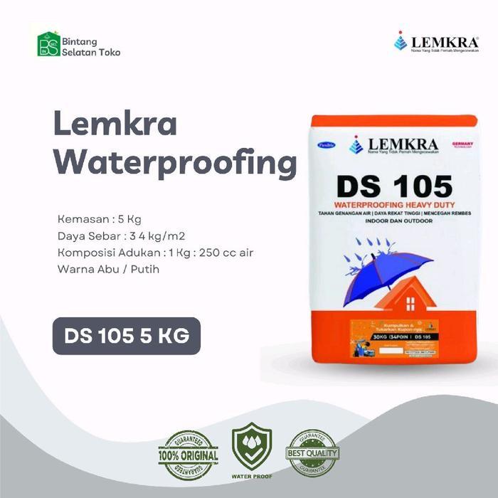 SEMEN WATERPROOFING ANTI BOCOR DAN REMBES LEMKRA DS 105 / 30 KG