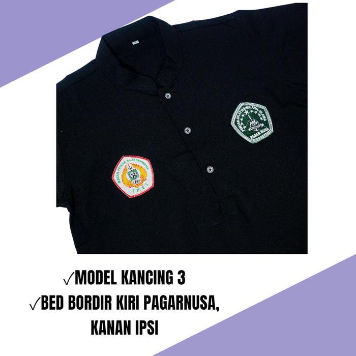 Promo Sakral Pagar Nusa Japan Drill / Seragam Silat Pagar Nusa Baju Panjang Hitam Original