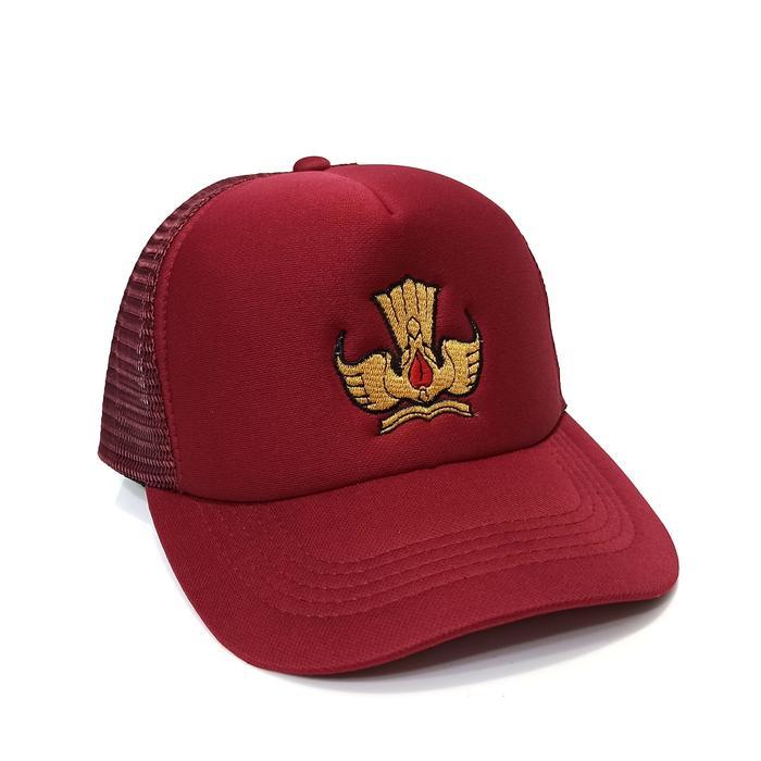 New- Topi Jaring SD SMP SMA / Trucker Cap Custom Sekolah