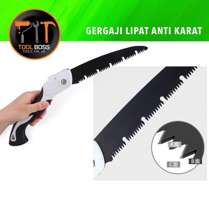 GERGAJI LIPAT OTOMATIS ANTI KARAT - GERGAJI DAHAN KAYU DESIGN JERMAN