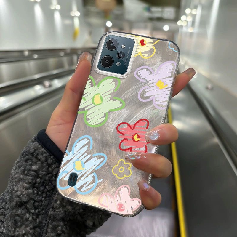 Casing Hp Untuk Realme C31 Case Casing HP Softcase ponsel silikon tahan jatuh transparan camlet Kasi