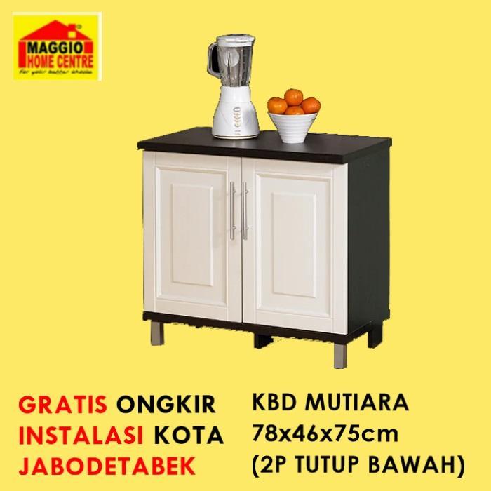 nozv- Kitchen Set Minimalis - Lemari Piring Set - Lemari Piring - Rak Piring - Mutiara -