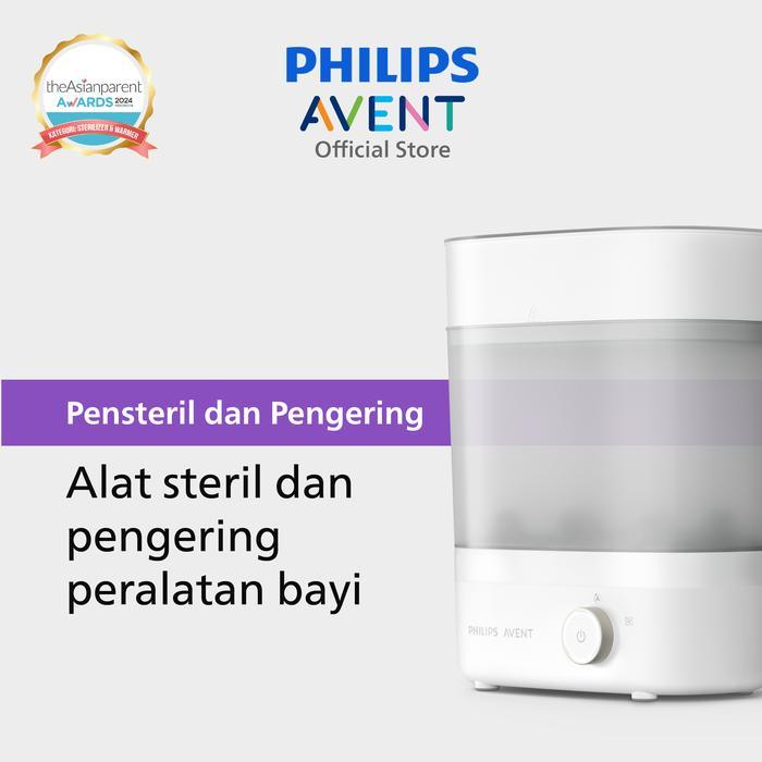 PHILIPS AVENT STERILIZER & DRYER ALAT STERIL & PENGERING PERALATAN BAYI TERBUKTI HILANGKAN 99,9%