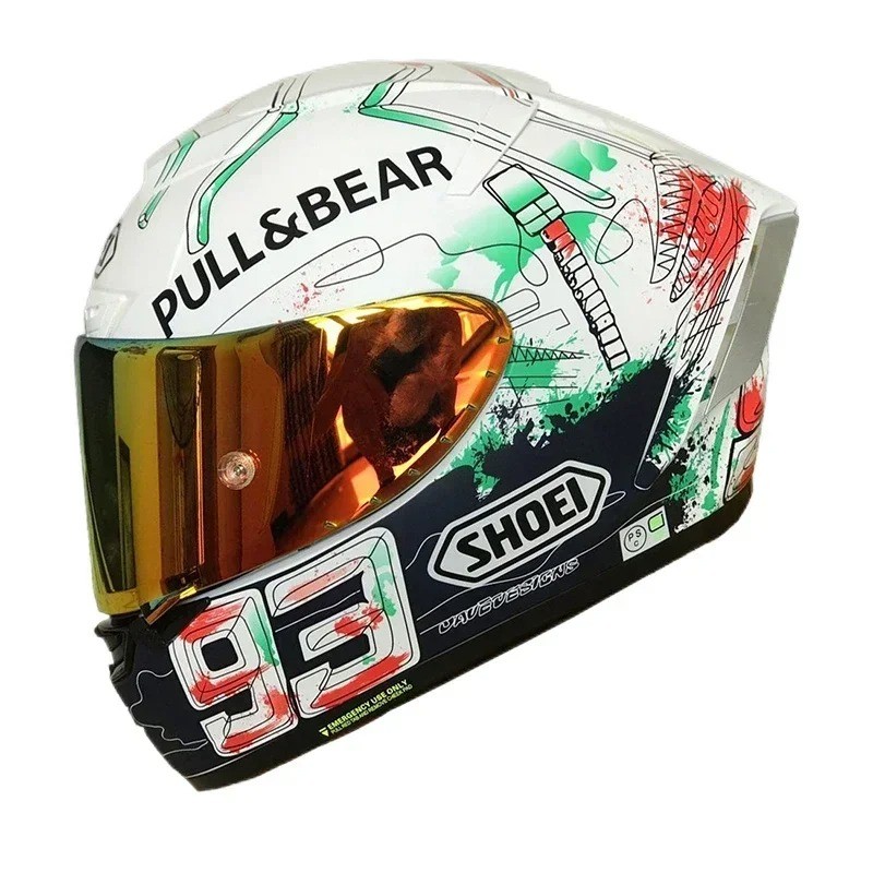 Shoei X-Spirit Iii Catalunya Full Face Helmet X-Fourteen X-14 X14 Motorcycle Helmets Riding Moto