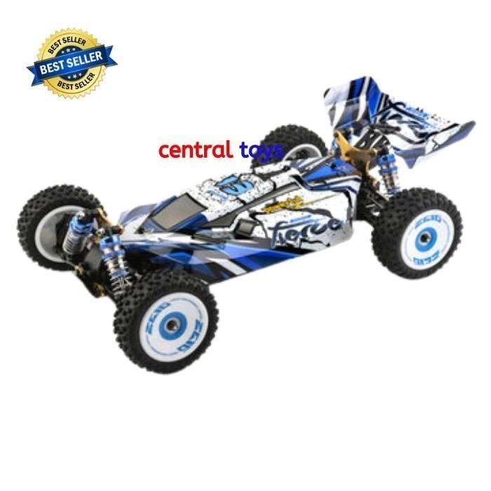 Wltoys XK 124016 Offroad Brushless XK 124017 Buggy ESC 60A Rc Car Asli Remote Control