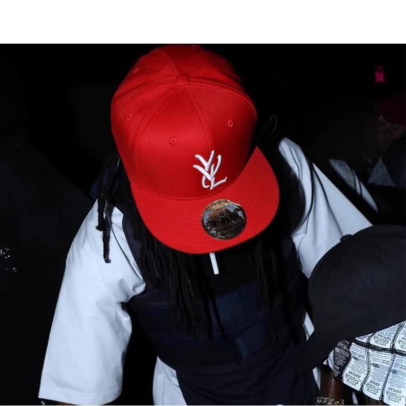 2025 Playboi Carti Complex Yvl Fitted Hat Baseball Hat Flat brimmed Hat MZ225