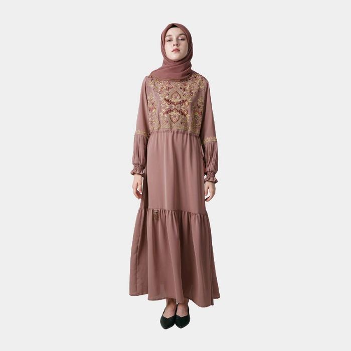 MUSLIFIX- [New Colour] D7856 - Abaya Hikmat Fashion Original