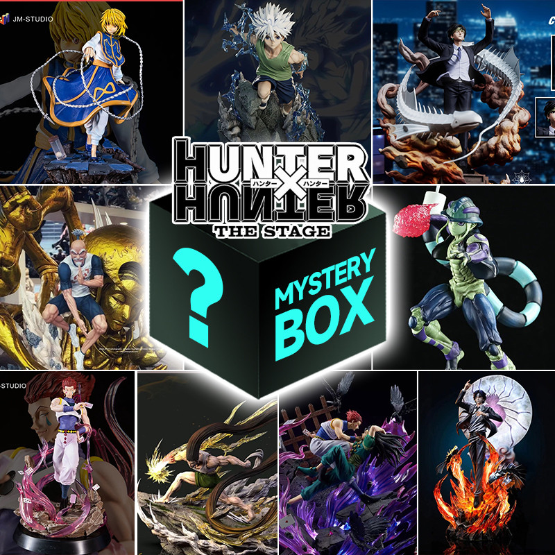 Hunter X Hunter Figure Blind Mystery Box Anime Collectible El Kurapika Killua Meruem Hisoka Statue