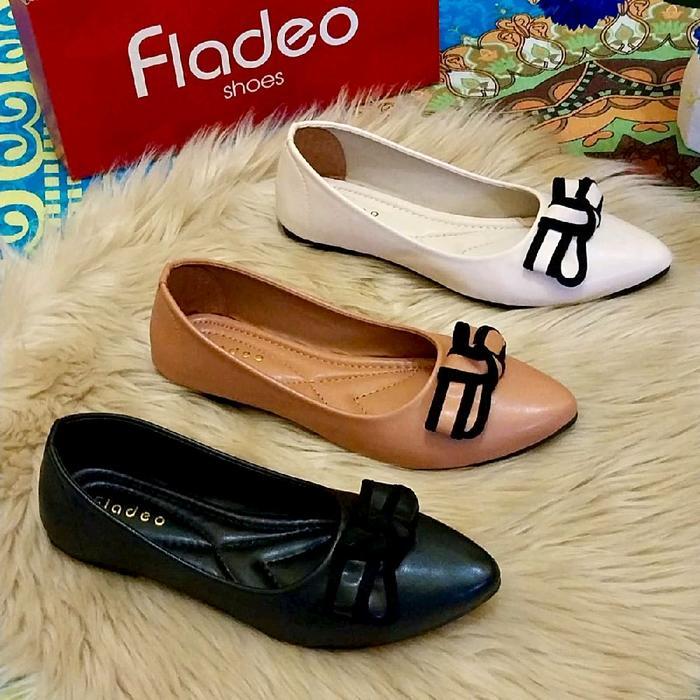[Voucher] Sepatu Wanita Fladeo Flatshoes Kintany