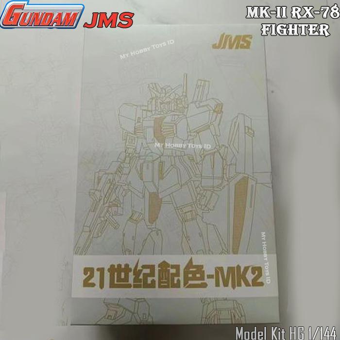 SALE MAINAN ACTION FIGURE ANIME ROBOT GUNDAM HG 1/144 RX-78 FIGHTER MK-2 JMS PLAMO MODEL KIT NOT