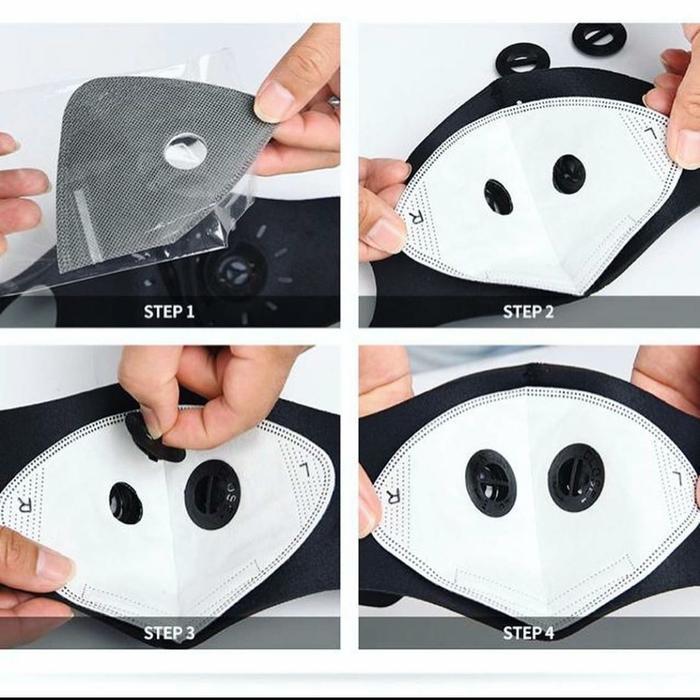 TERMURAH Monton Replaceable KN95 Filter - Refill Masker Monton